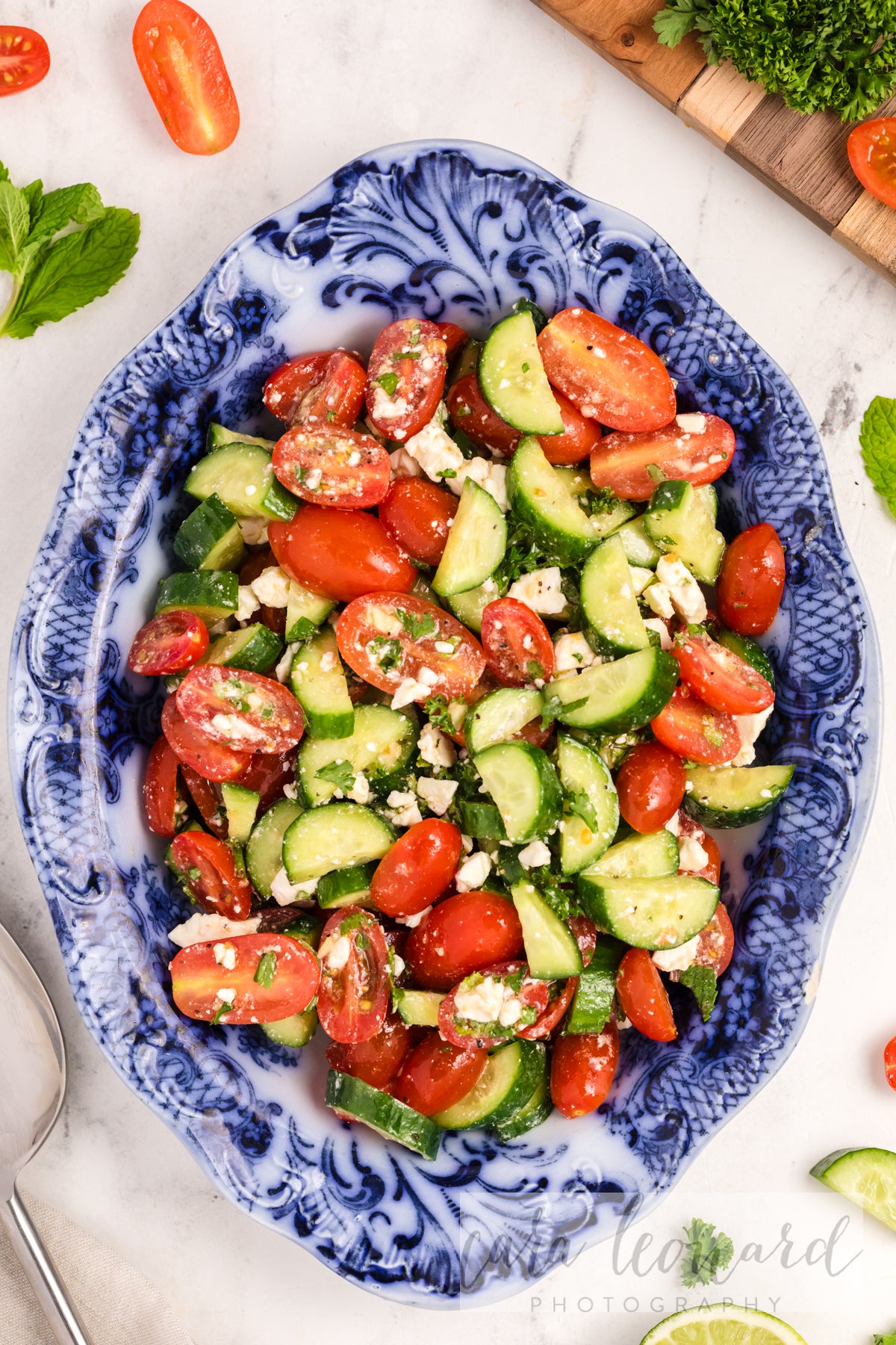 Cucumber Tomato and Feta Salad **EXCLUSIVE** Recipe