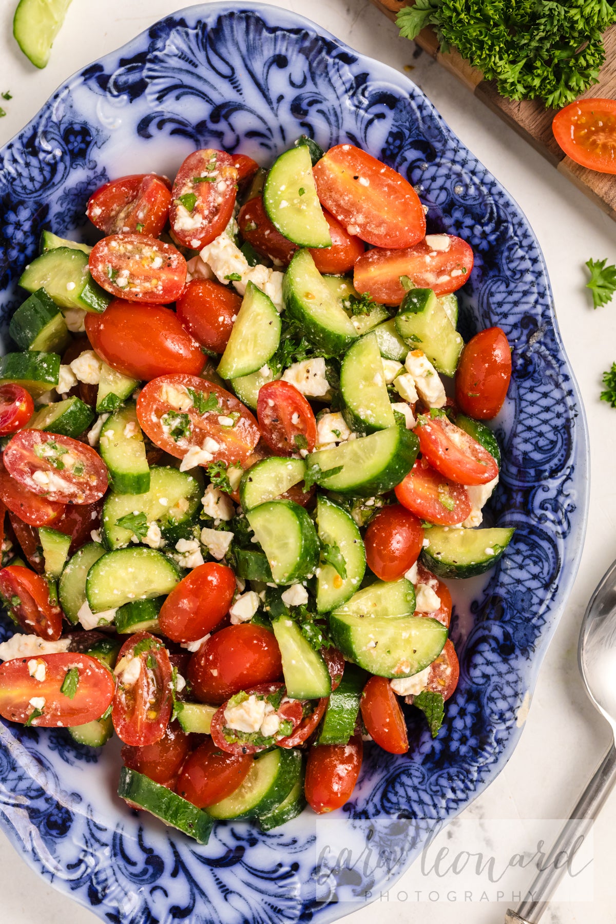 Cucumber Tomato and Feta Salad **EXCLUSIVE** Recipe