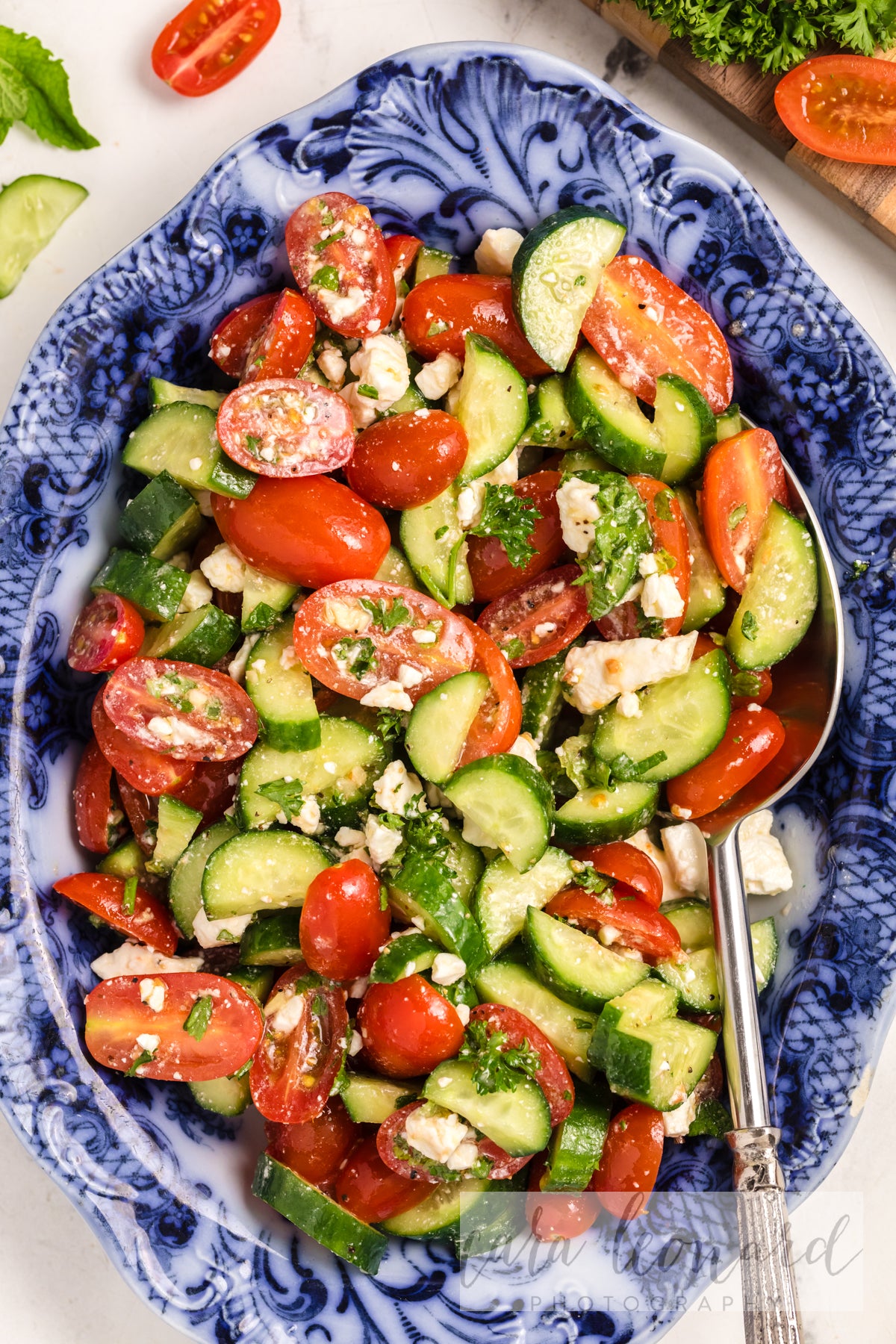 Cucumber Tomato and Feta Salad **EXCLUSIVE** Recipe