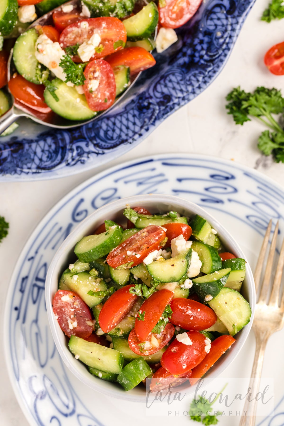 Cucumber Tomato and Feta Salad **EXCLUSIVE** Recipe