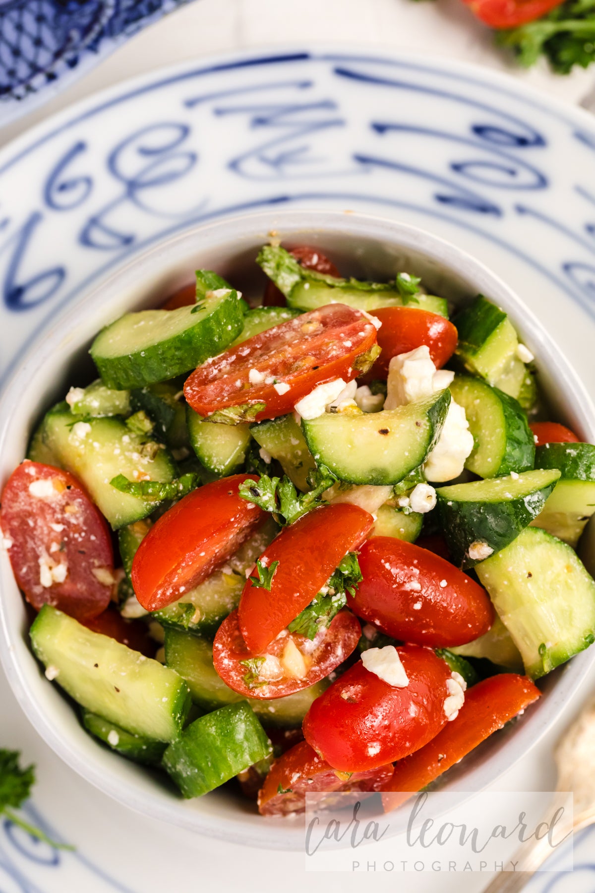 Cucumber Tomato and Feta Salad **EXCLUSIVE** Recipe