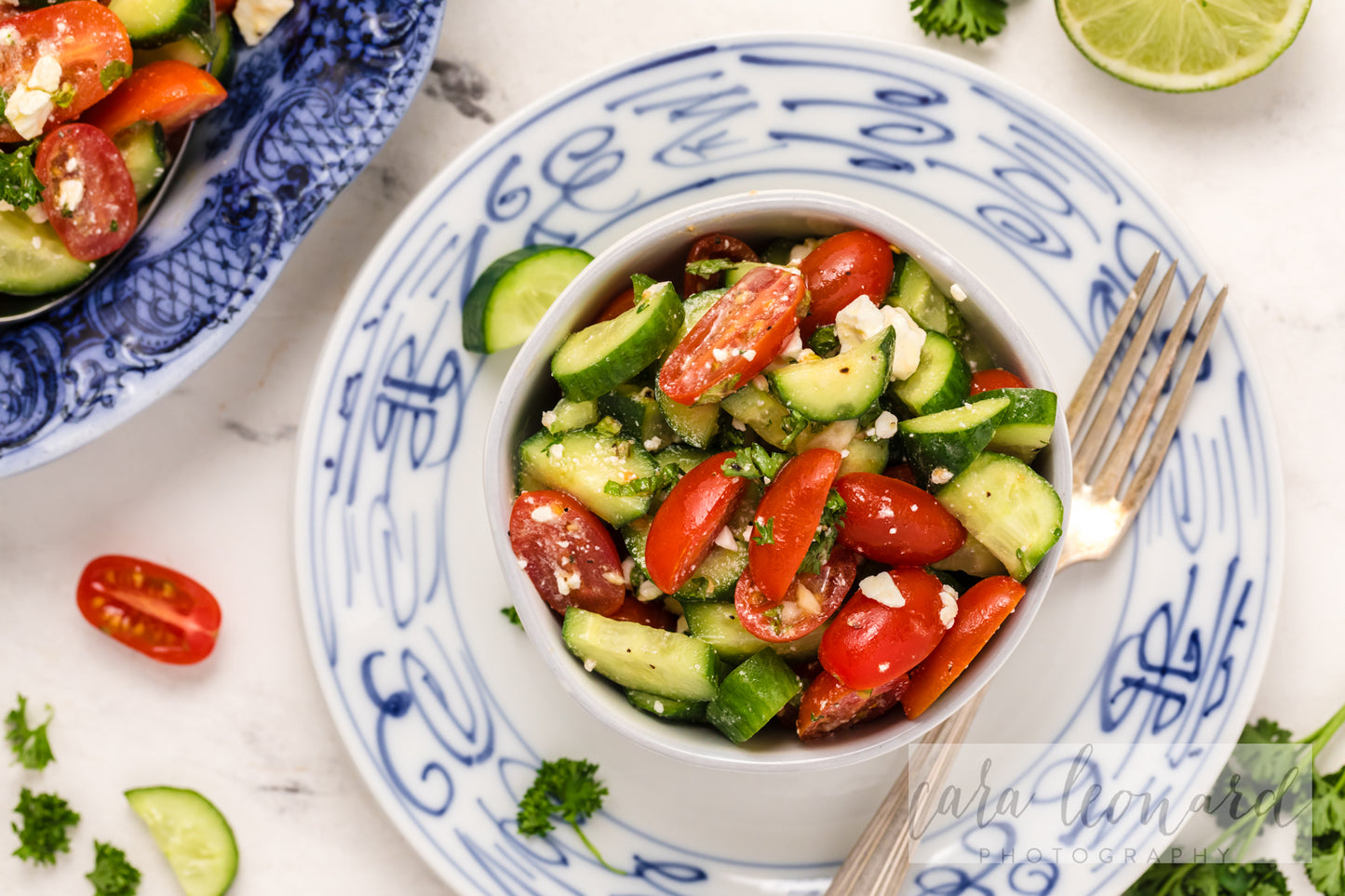 Cucumber Tomato and Feta Salad **EXCLUSIVE** Recipe