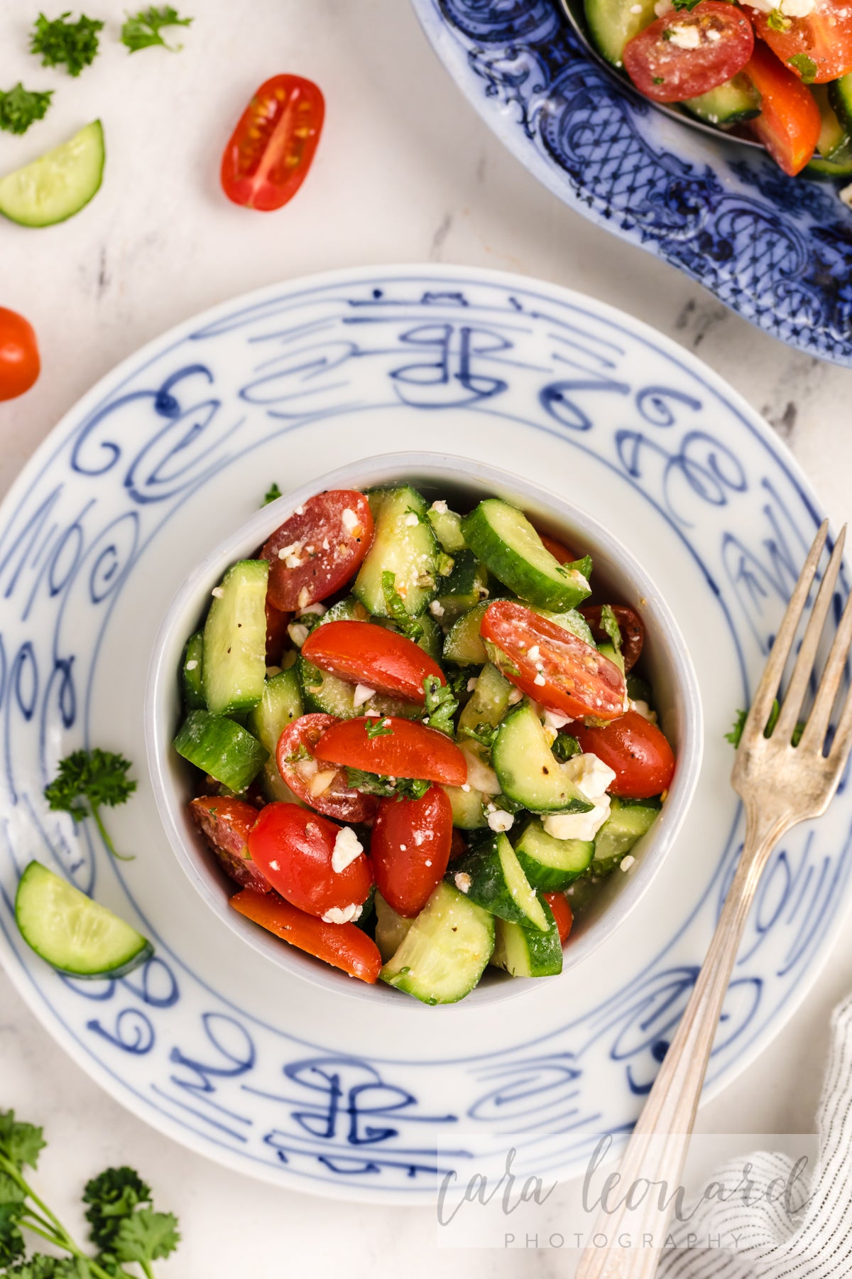 Cucumber Tomato and Feta Salad **EXCLUSIVE** Recipe