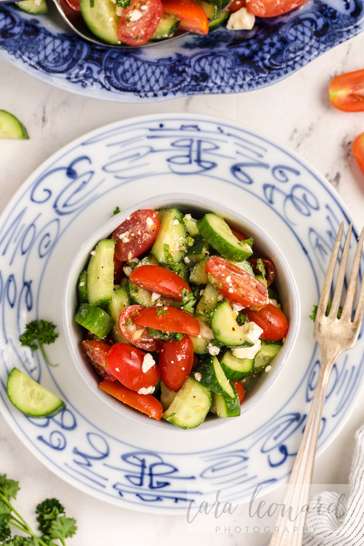 Cucumber Tomato and Feta Salad **EXCLUSIVE** Recipe