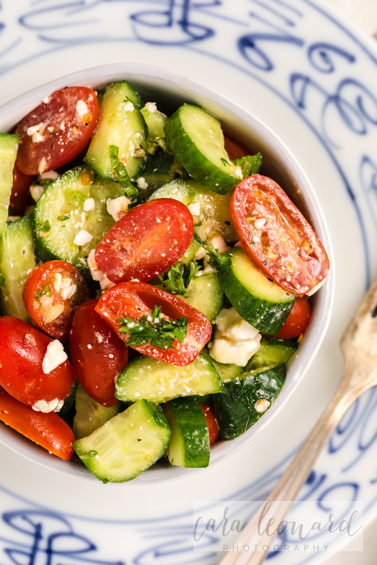 Cucumber Tomato and Feta Salad **EXCLUSIVE** Recipe