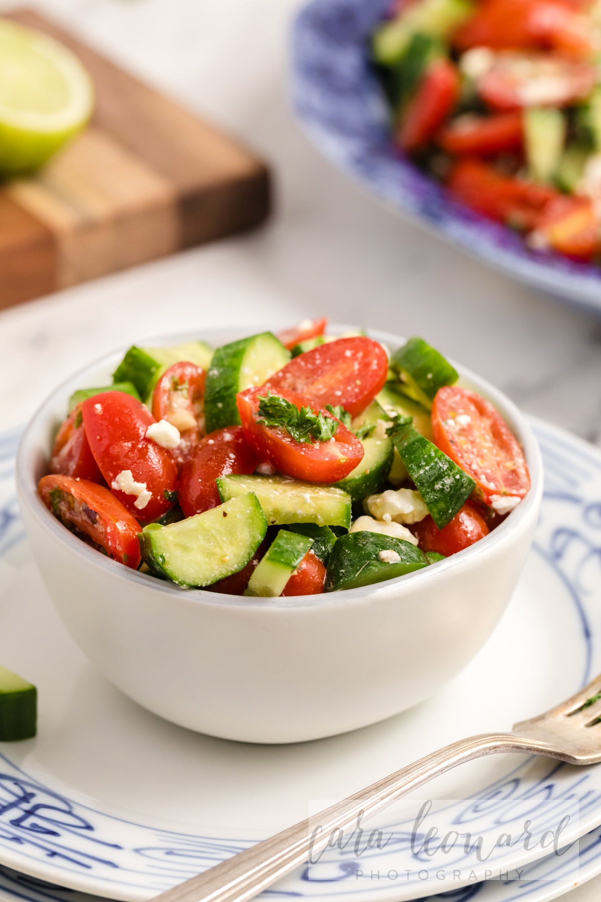 Cucumber Tomato and Feta Salad **EXCLUSIVE** Recipe