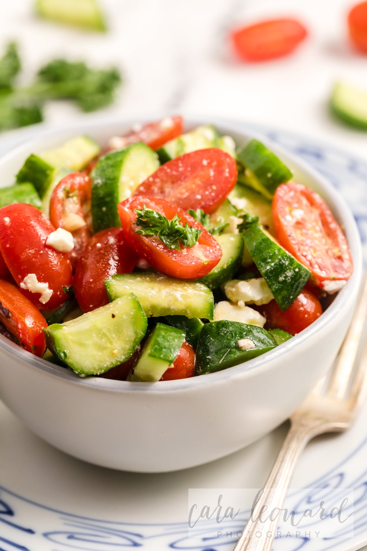 Cucumber Tomato and Feta Salad **EXCLUSIVE** Recipe