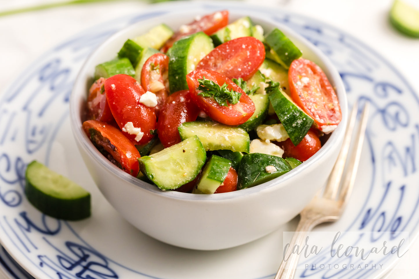 Cucumber Tomato and Feta Salad **EXCLUSIVE** Recipe