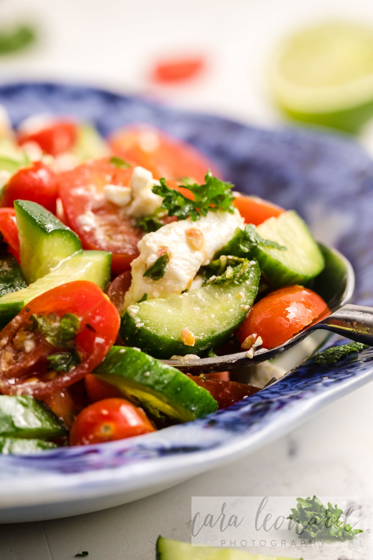 Cucumber Tomato and Feta Salad **EXCLUSIVE** Recipe