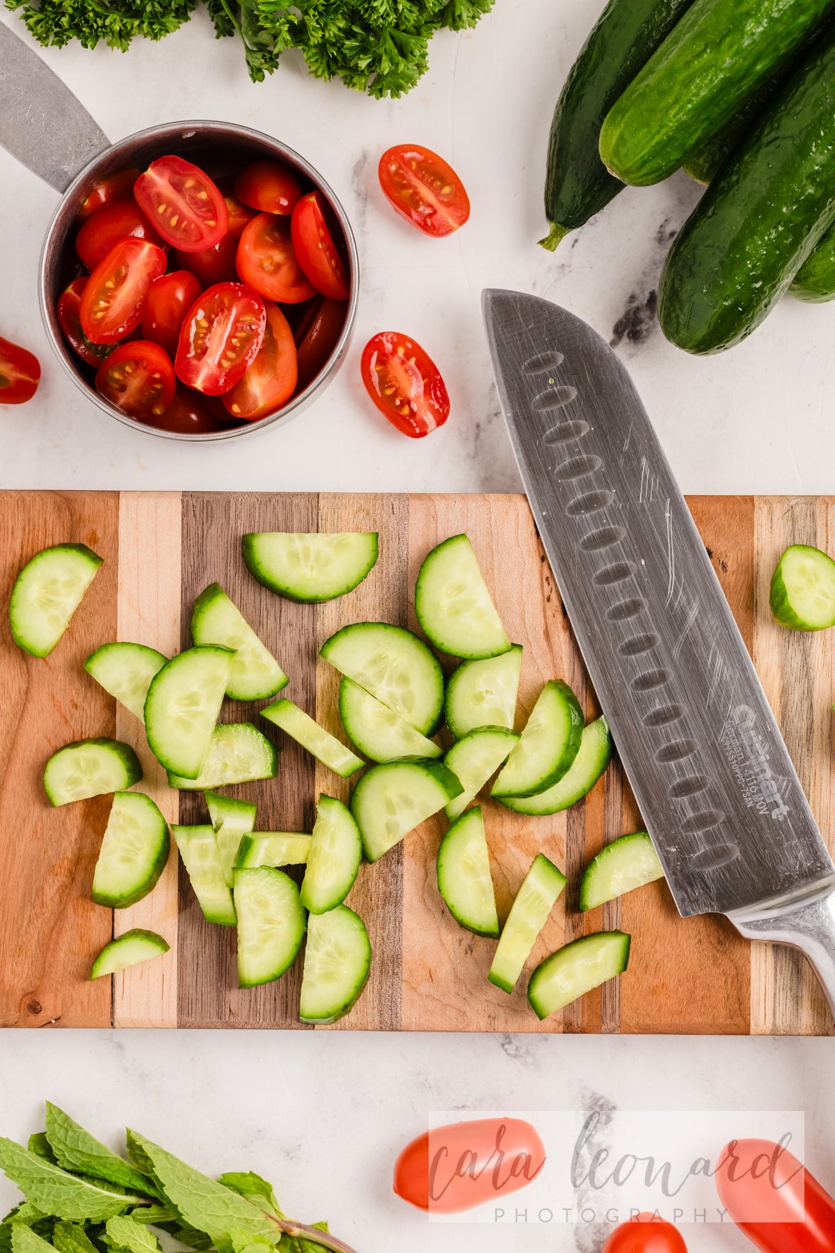 Cucumber Tomato and Feta Salad **EXCLUSIVE** Recipe