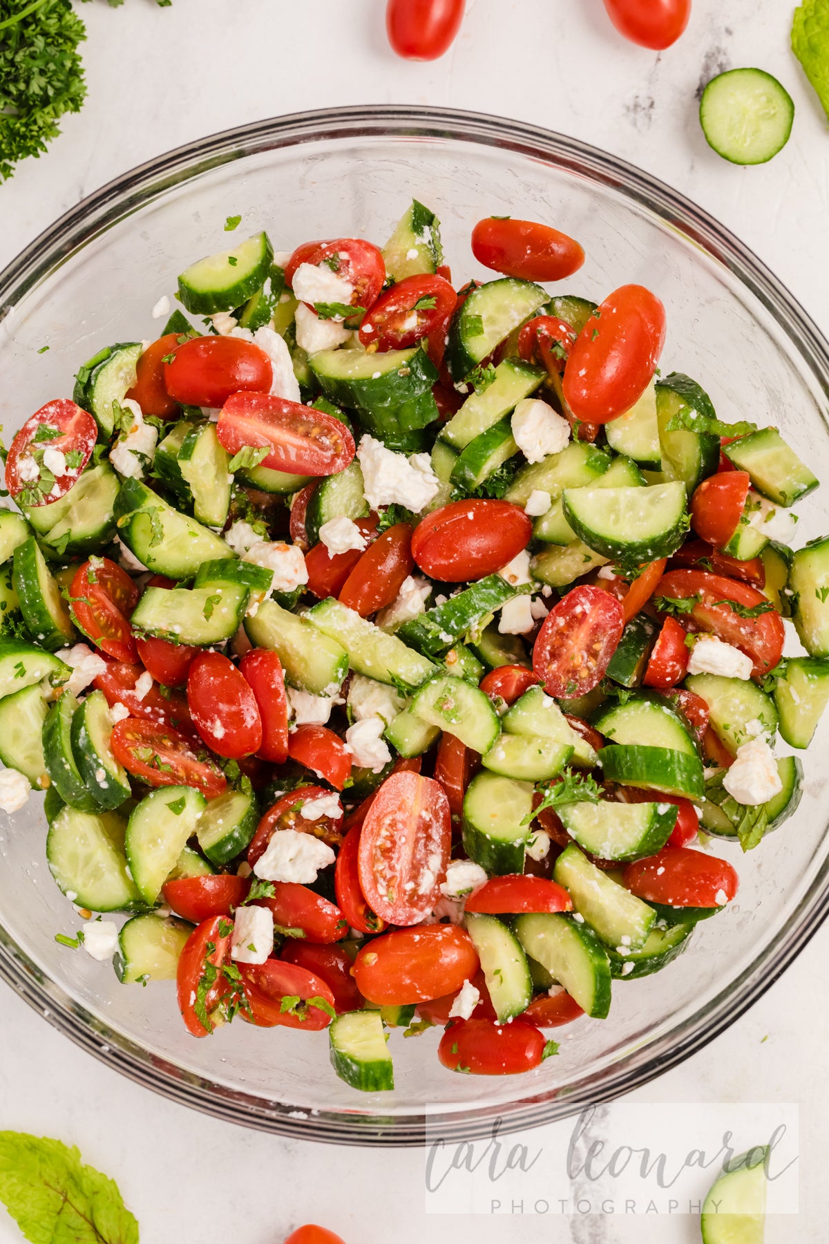 Cucumber Tomato and Feta Salad **EXCLUSIVE** Recipe