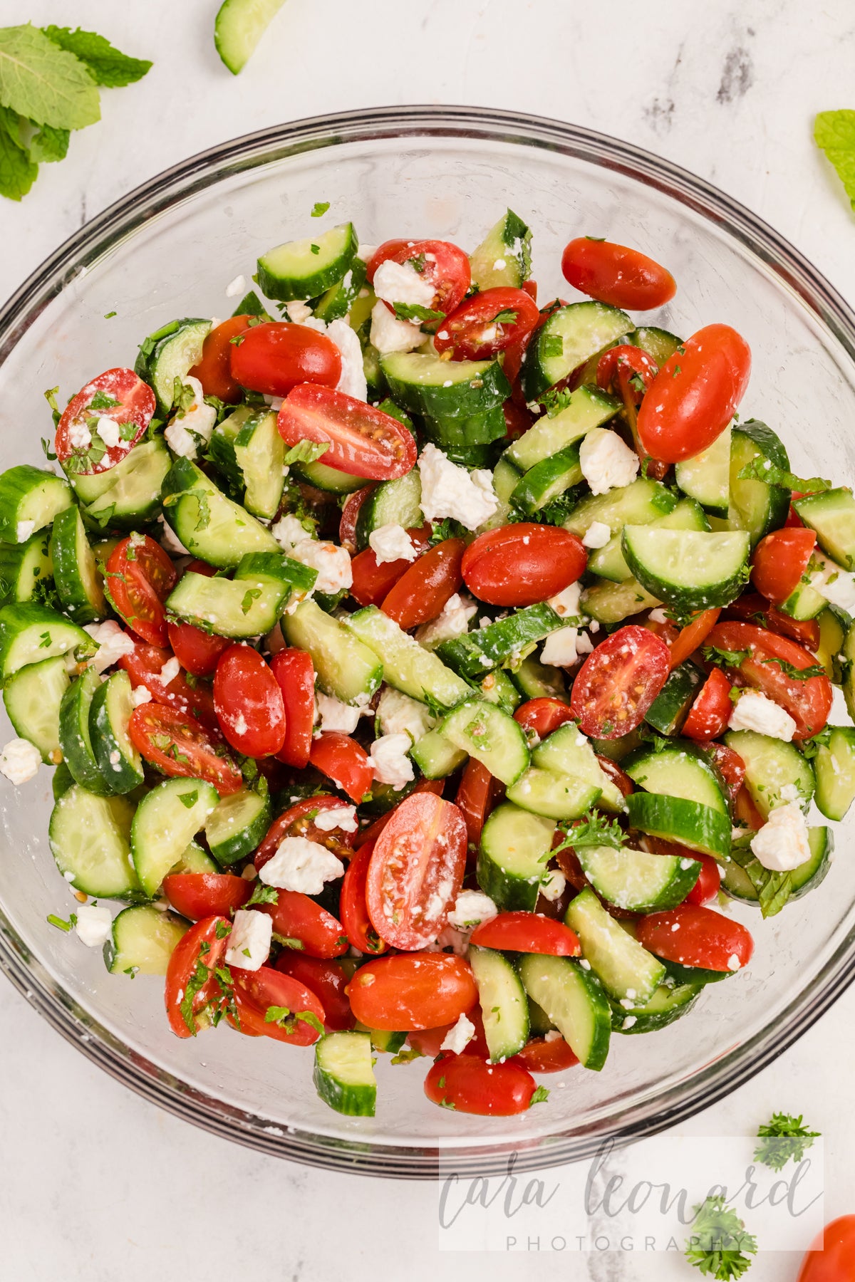 Cucumber Tomato and Feta Salad **EXCLUSIVE** Recipe