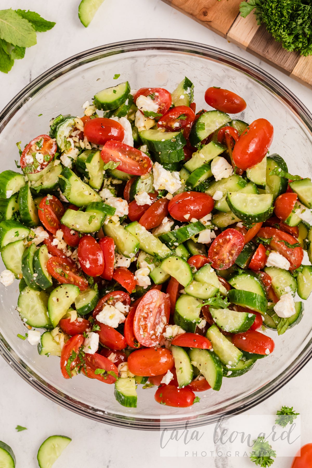 Cucumber Tomato and Feta Salad **EXCLUSIVE** Recipe