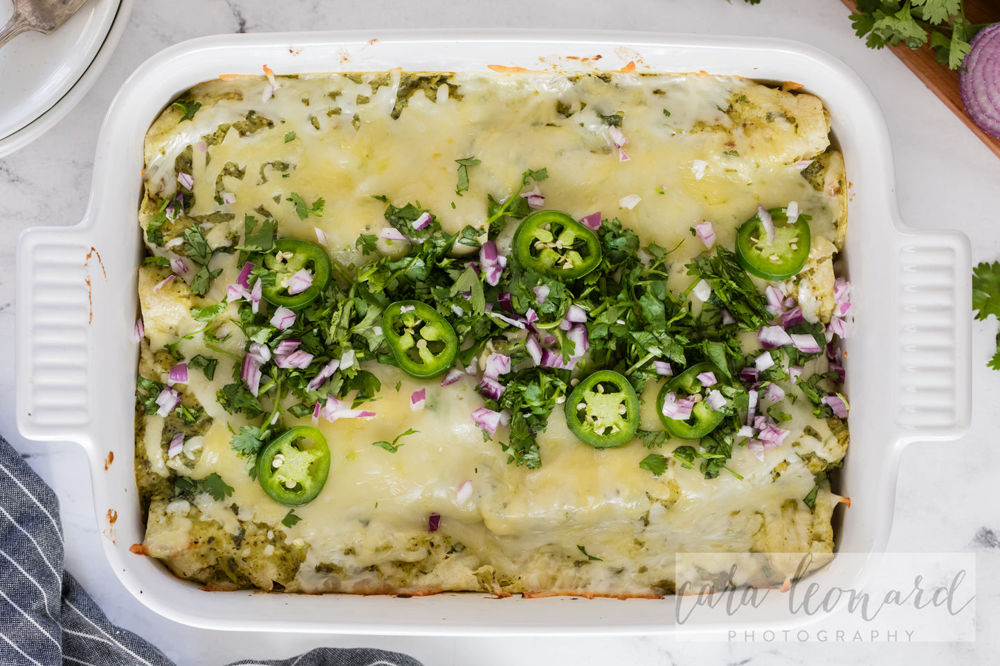 Green Chicken Enchiladas **EXCLUSIVE** Recipe