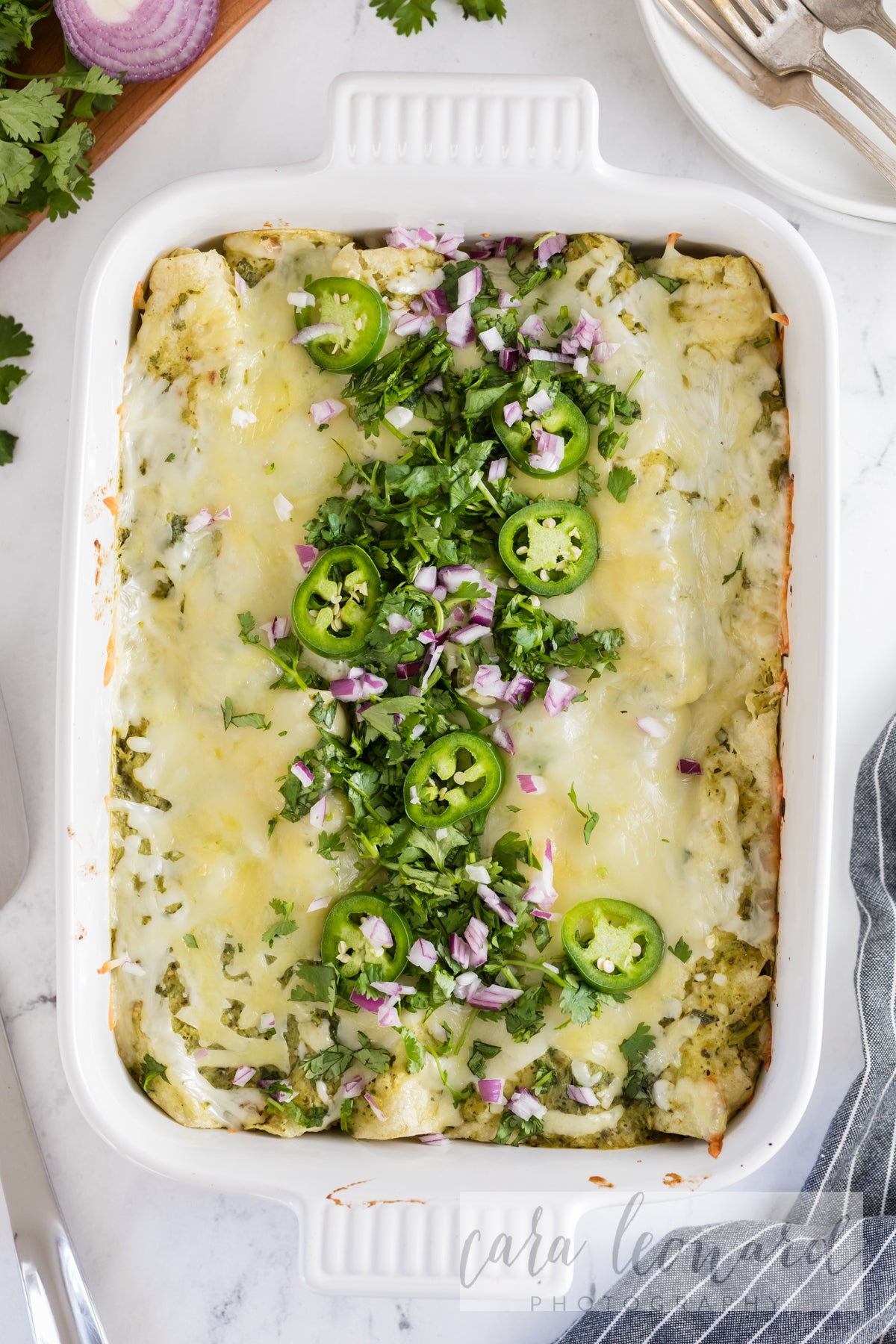 Green Chicken Enchiladas **EXCLUSIVE** Recipe