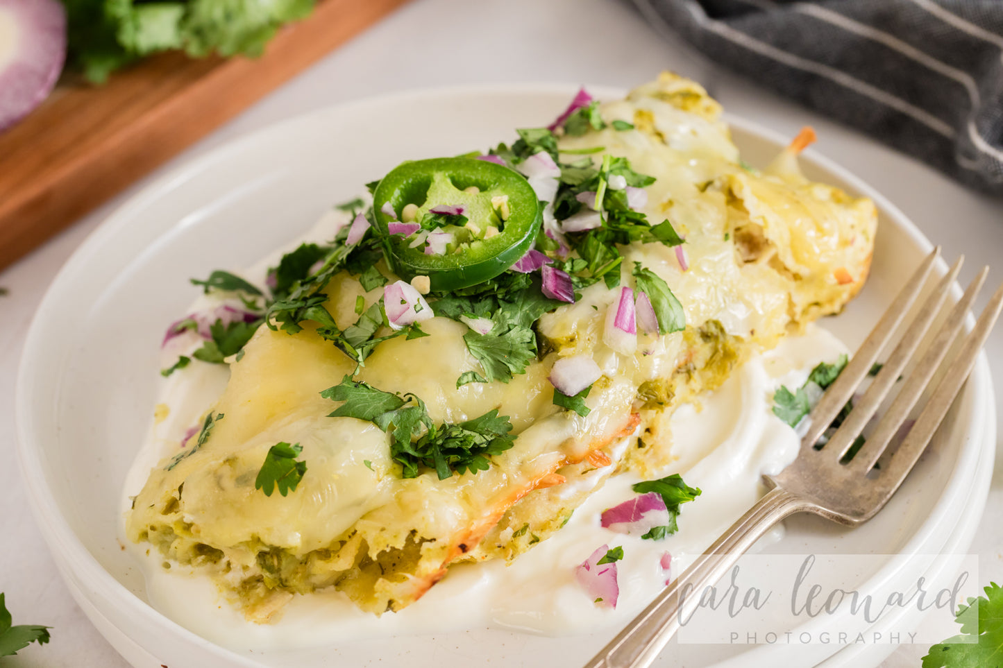 Green Chicken Enchiladas **EXCLUSIVE** Recipe