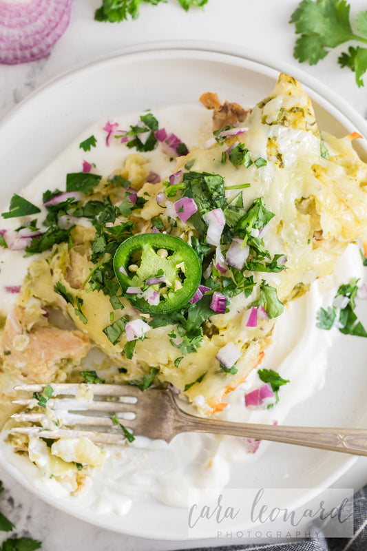 Green Chicken Enchiladas **EXCLUSIVE** Recipe