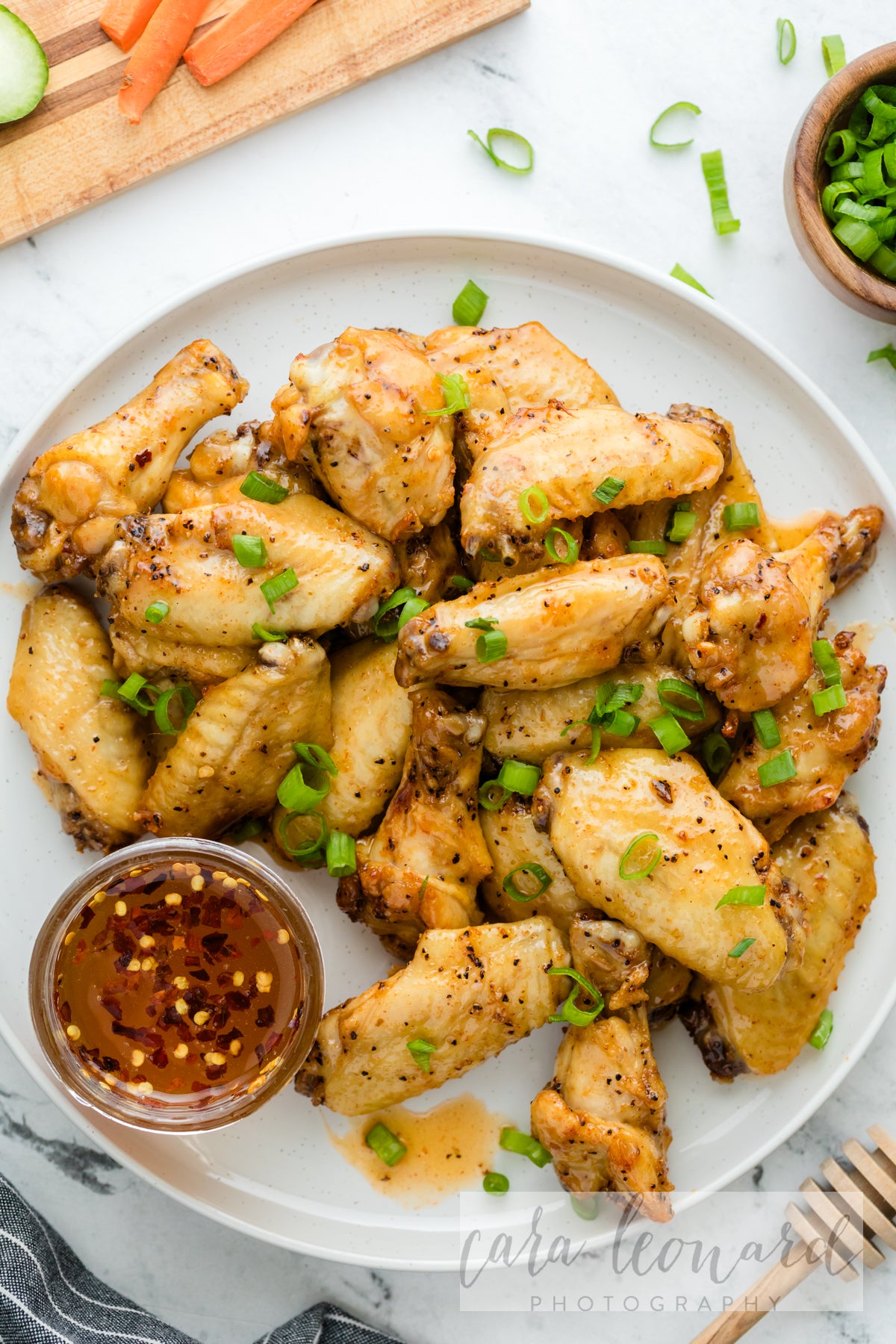 Hot Honey Chicken Wings **EXCLUSIVE** Recipe with BONUS Hot Honey Recipe