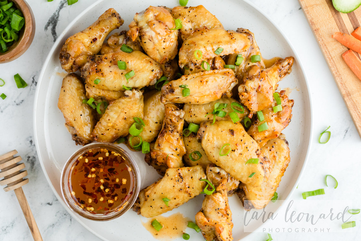 Hot Honey Chicken Wings **EXCLUSIVE** Recipe with BONUS Hot Honey Recipe