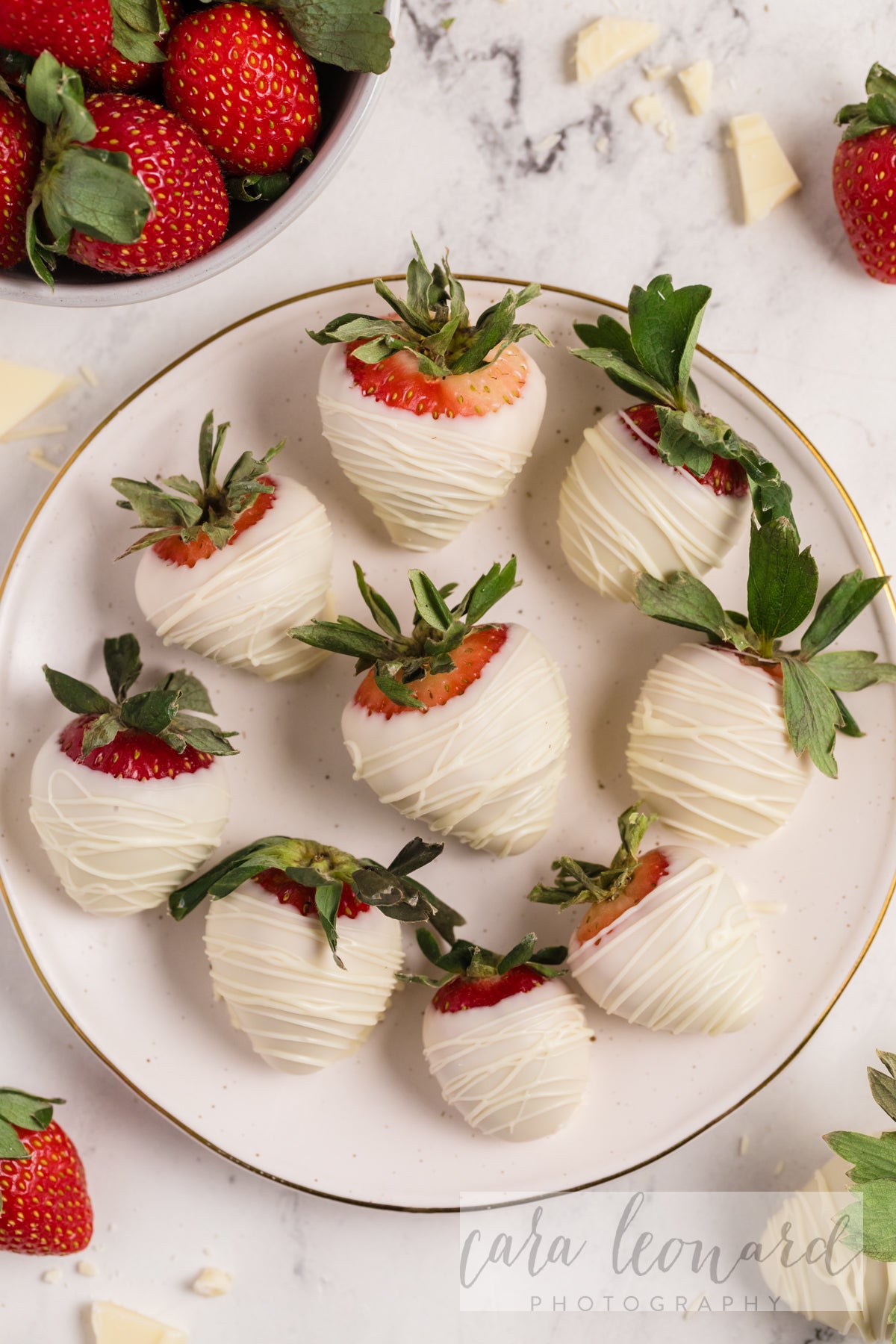 White Chocolate Covered Strawberries **EXCLUSIVE** Recipe