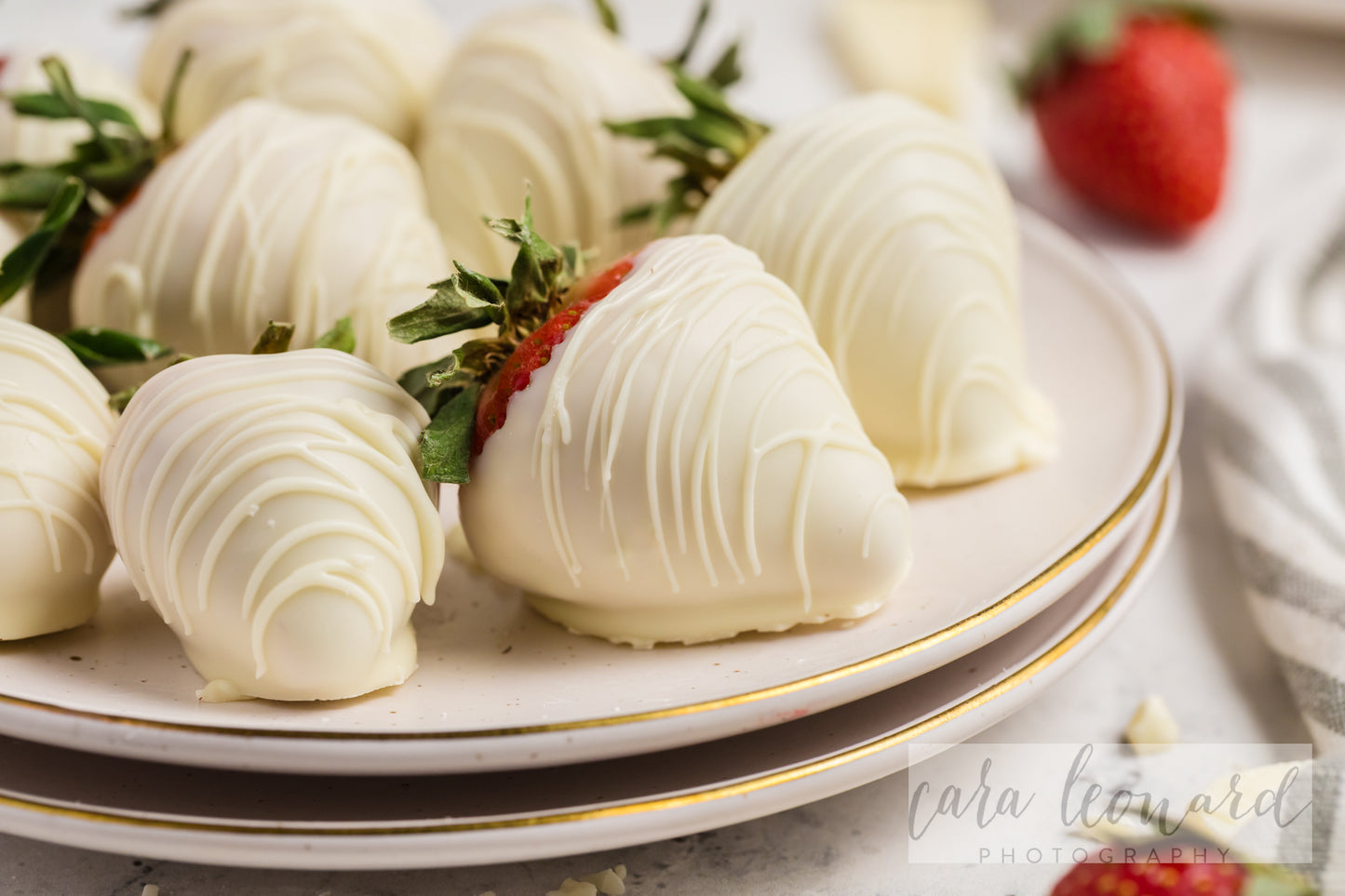 White Chocolate Covered Strawberries **EXCLUSIVE** Recipe