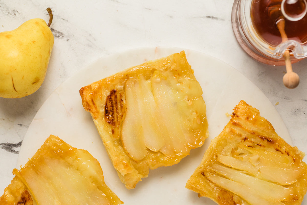 Upside Down Pear Tart **EXCLUSIVE** Recipe